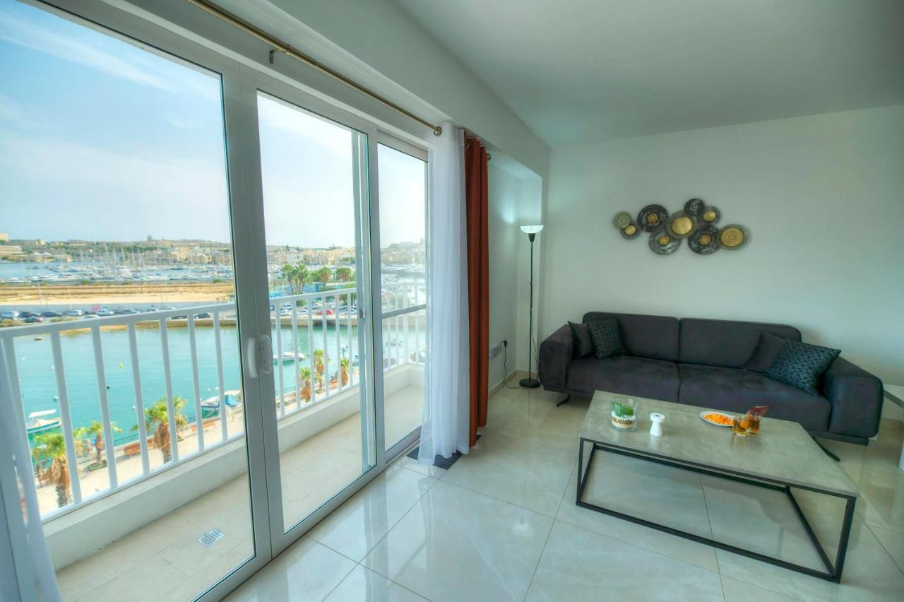 Bright & Modern 2Bedrooms With Sea Views Gogzr-2 Gzira Dış mekan fotoğraf